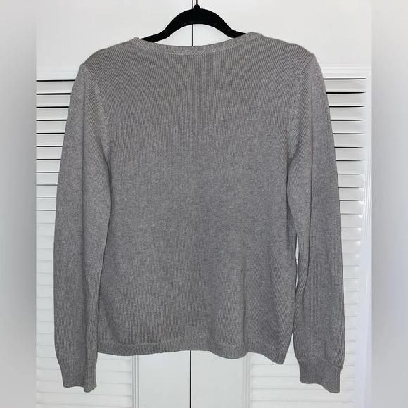 Soft Surroundings Faux Wrap Sweater - Picture 3 of 6